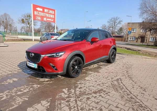 Mazda CX-3 cena 60900 przebieg: 80000, rok produkcji 2017 z Słupca małe 379